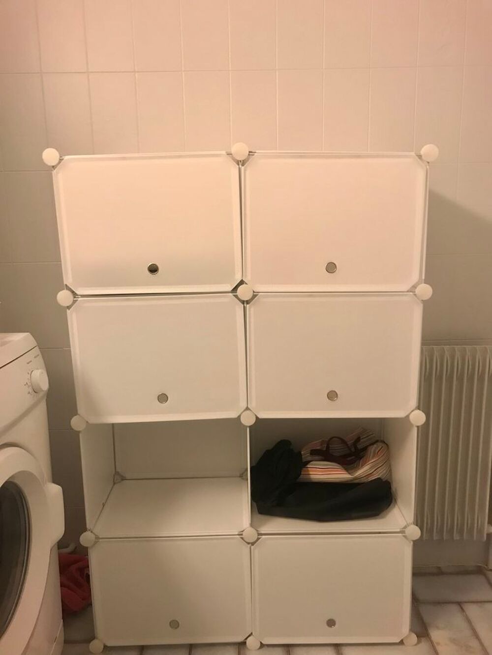 Meuble compartiments plastique Meubles