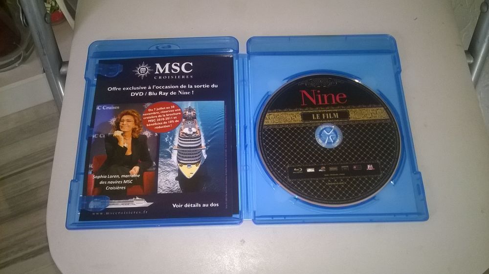 Dvd Blu ray Nine
2009
Excellent etat
Fran&ccedil;ais
Guido Cont DVD et blu-ray