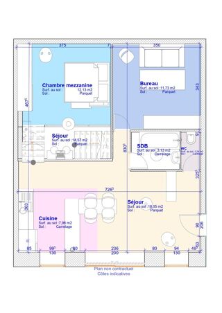  Appartement � vendre 3/4 pi�ces 67 m�