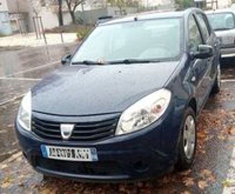 Sandero 1.4 MPI 75 GPL eco2 Blackline 2010 occasion 38600 Fontaine