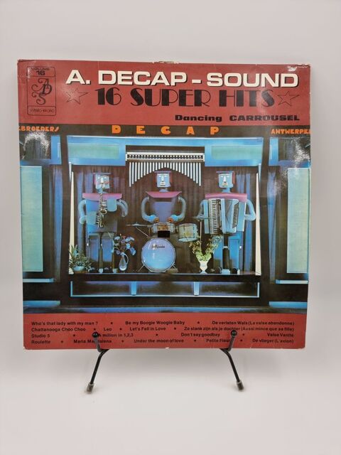 Vinyle 33 tours A. Decap-Sound 16 Super Hits Dancing... 5 Vulbens (74)