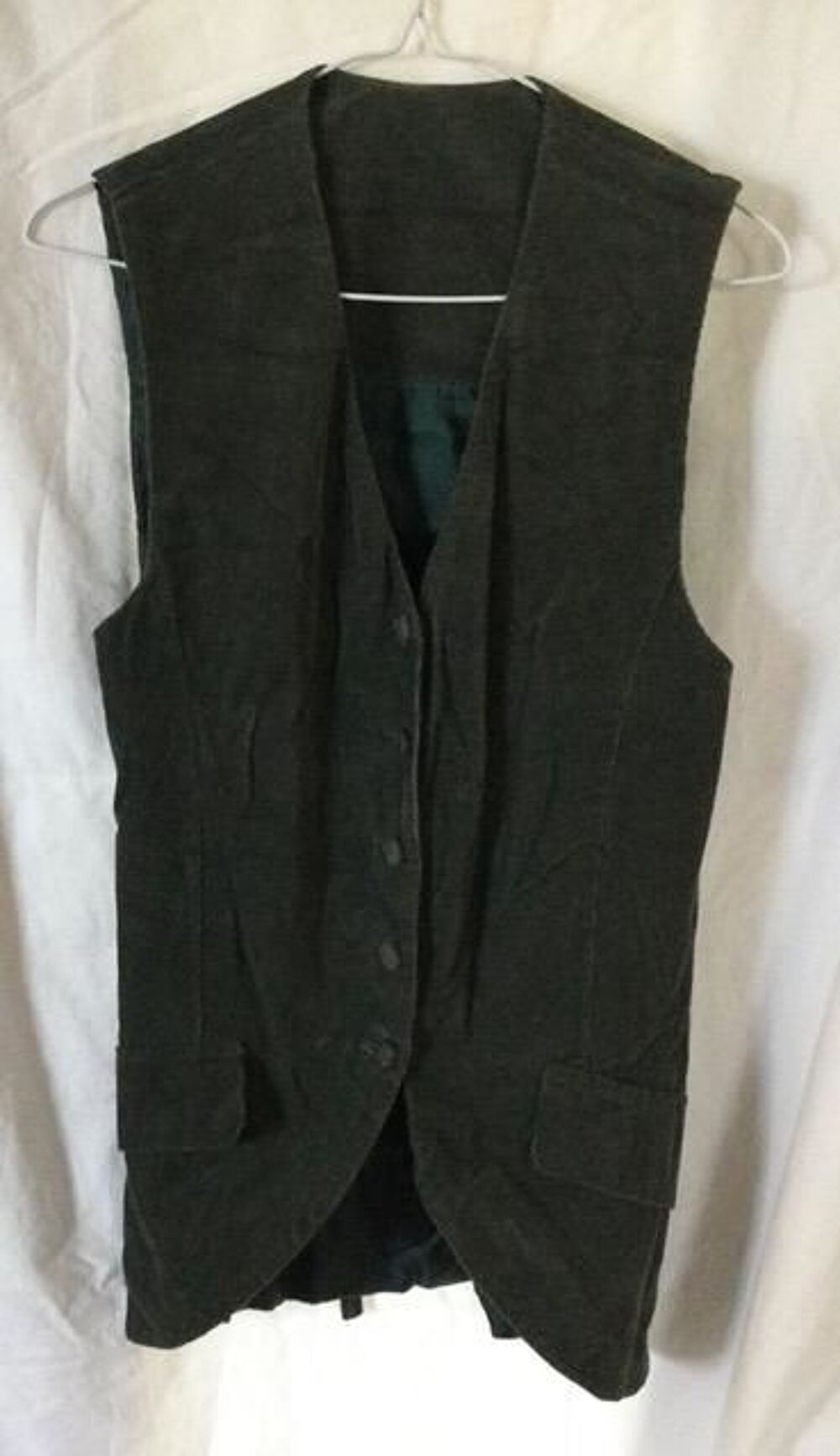 Tenue 3 pi&egrave;ces velours &agrave; cotes &eacute;quitation o amazone T 38-40 Sports