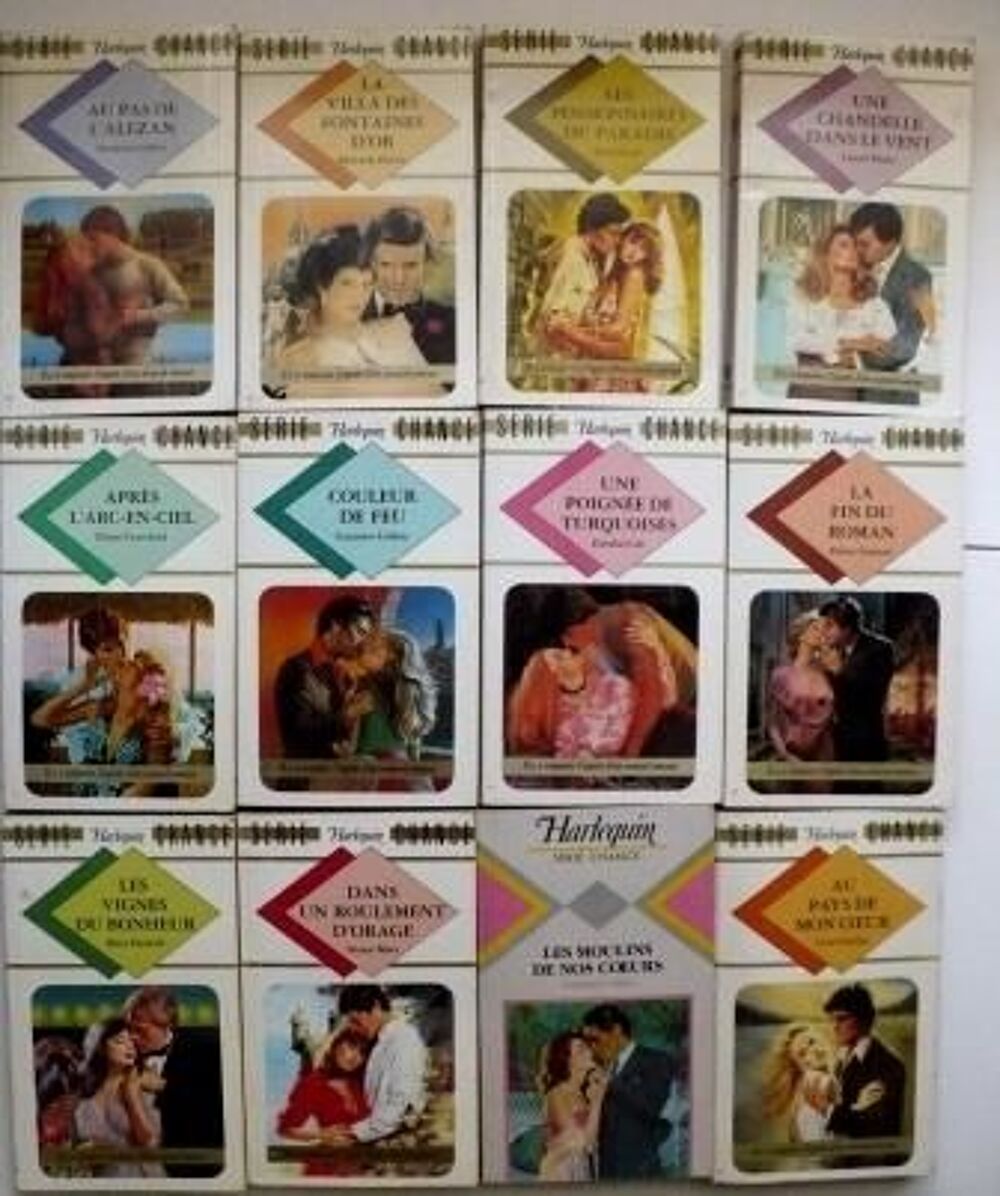  SERIE HARLEQUIN LOT DE 24 ROMANS 