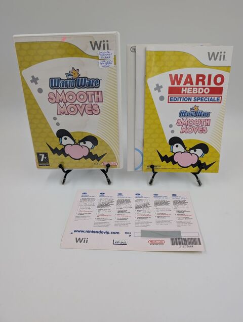 Jeu Nintendo Wii WarioWare Smooth Moves complet + VIP OK 13 Vulbens (74)