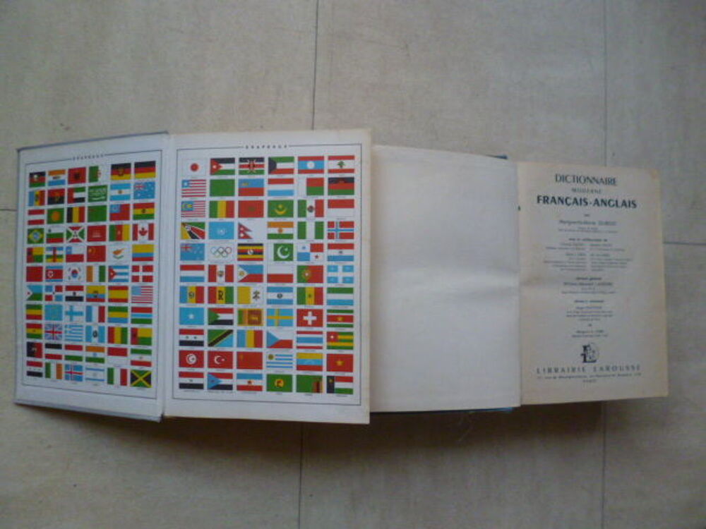 dictionnaires fran&ccedil;ais-anglais+ Larousse+dissertations...zoe Livres et BD