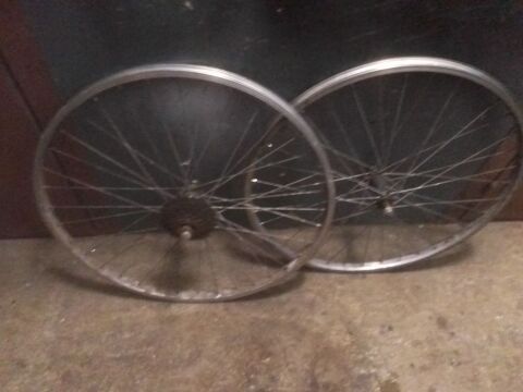 Paire de roues sale vtt 26 pouces
