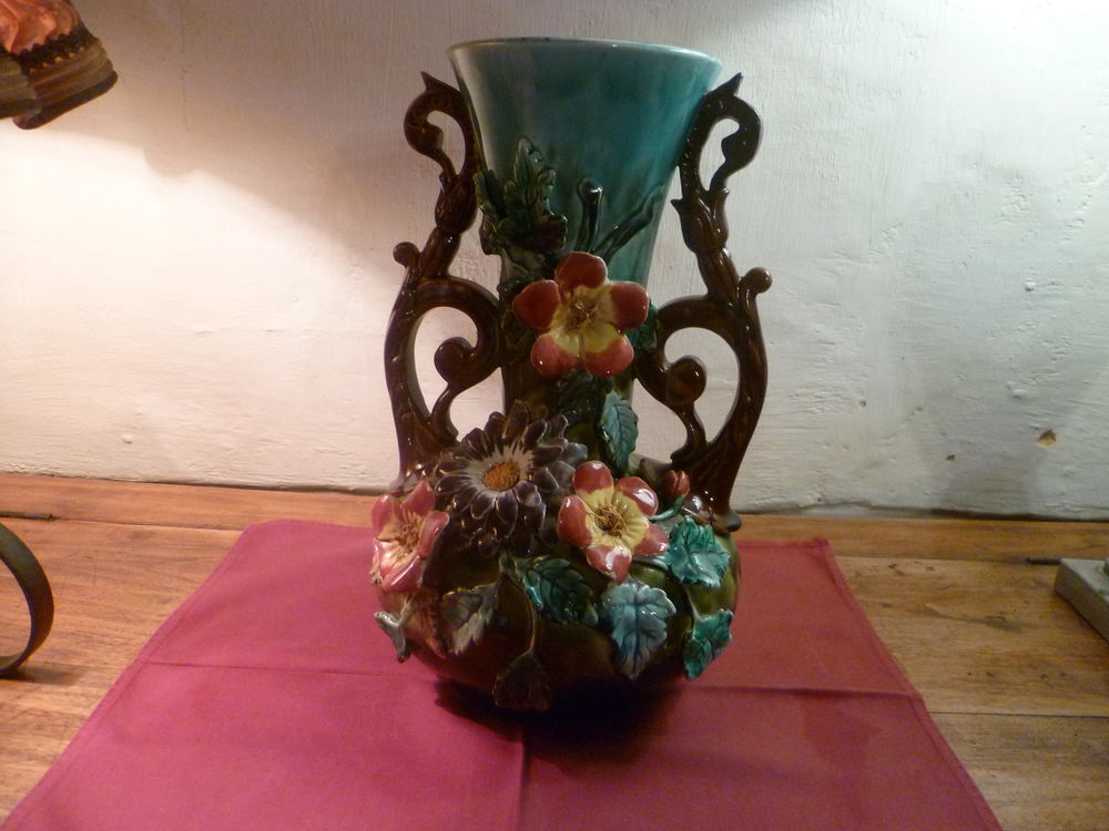 vase barbotine Dcoration