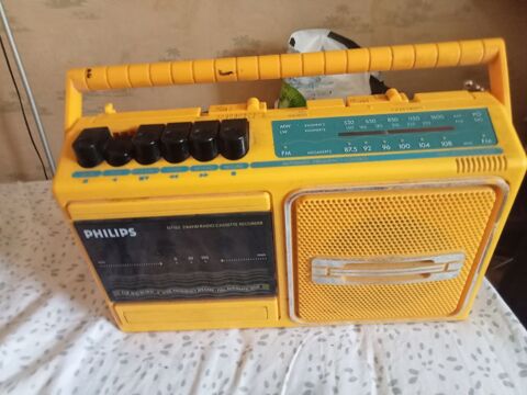 Radio cassette Philips vintage 40 Bordeaux (33)