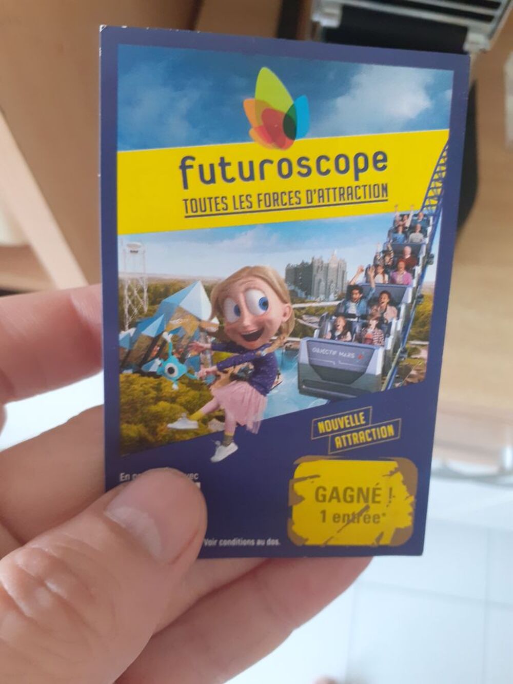 entr&eacute;e futuroscope Billetterie