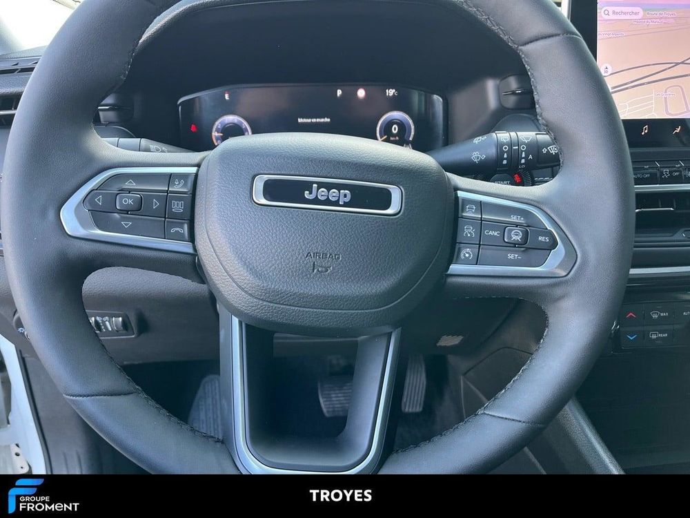Compass 1.5 Turbo T4 130 ch BVR7 e-Hybrid Summit 2025 occasion 10600 Barberey-Saint-Sulpice