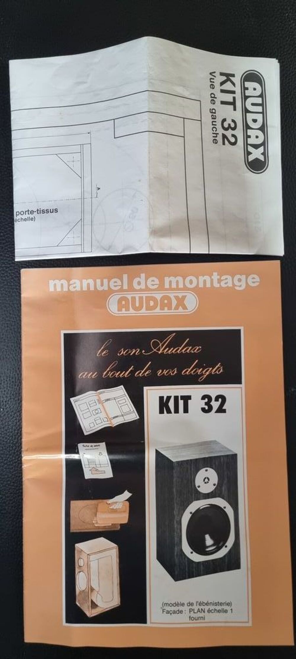 Kit 2 Enceintes AUDAX Audio et hifi