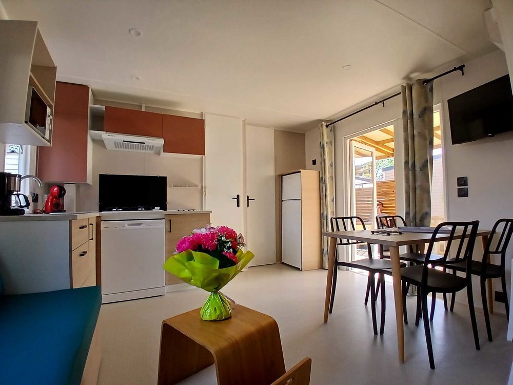   CAMPING 4 ETOILES AVEC PARC AQUATIQUE MOBILHOME 6 PERSONNES Provence-Alpes-Côte d'Azur, Ayguade Ceinturon (83400)