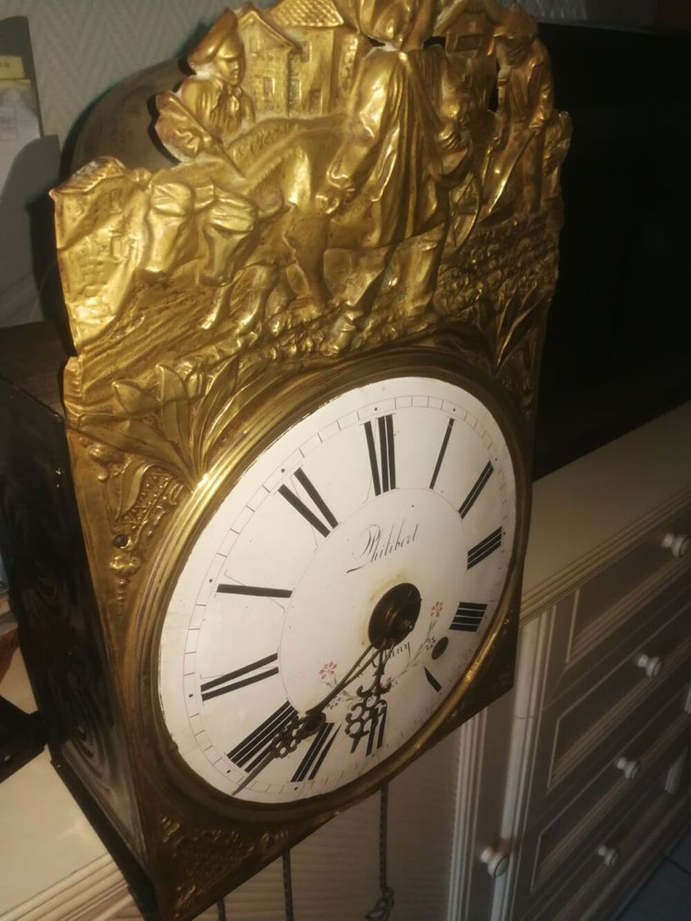 Rare mouvement de comtoise Décoration