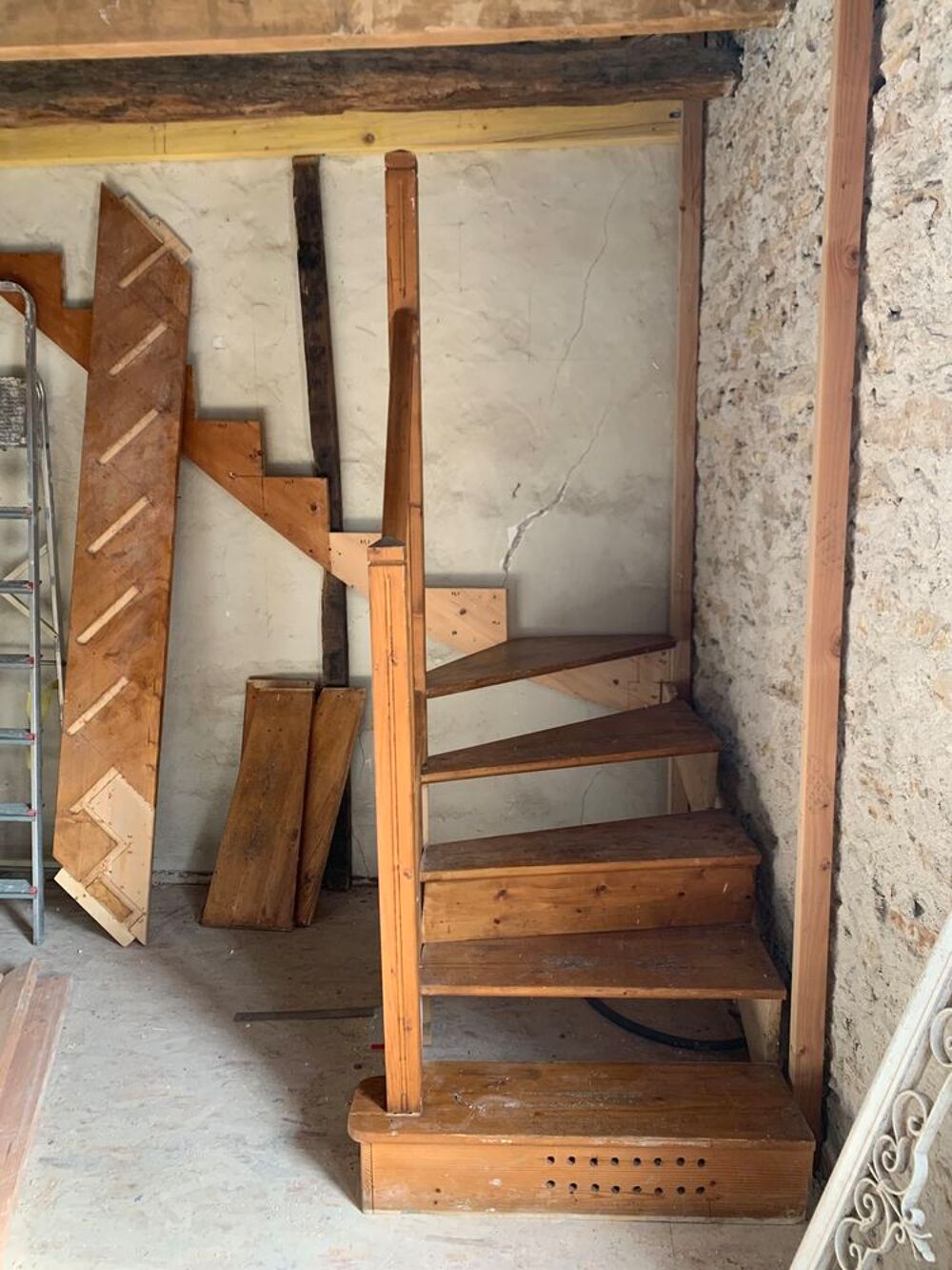 Escalier quart tournant Gauche Bricolage