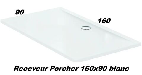 Receveur de douche 160x90 blanc Hornoy-le-Bourg (80)