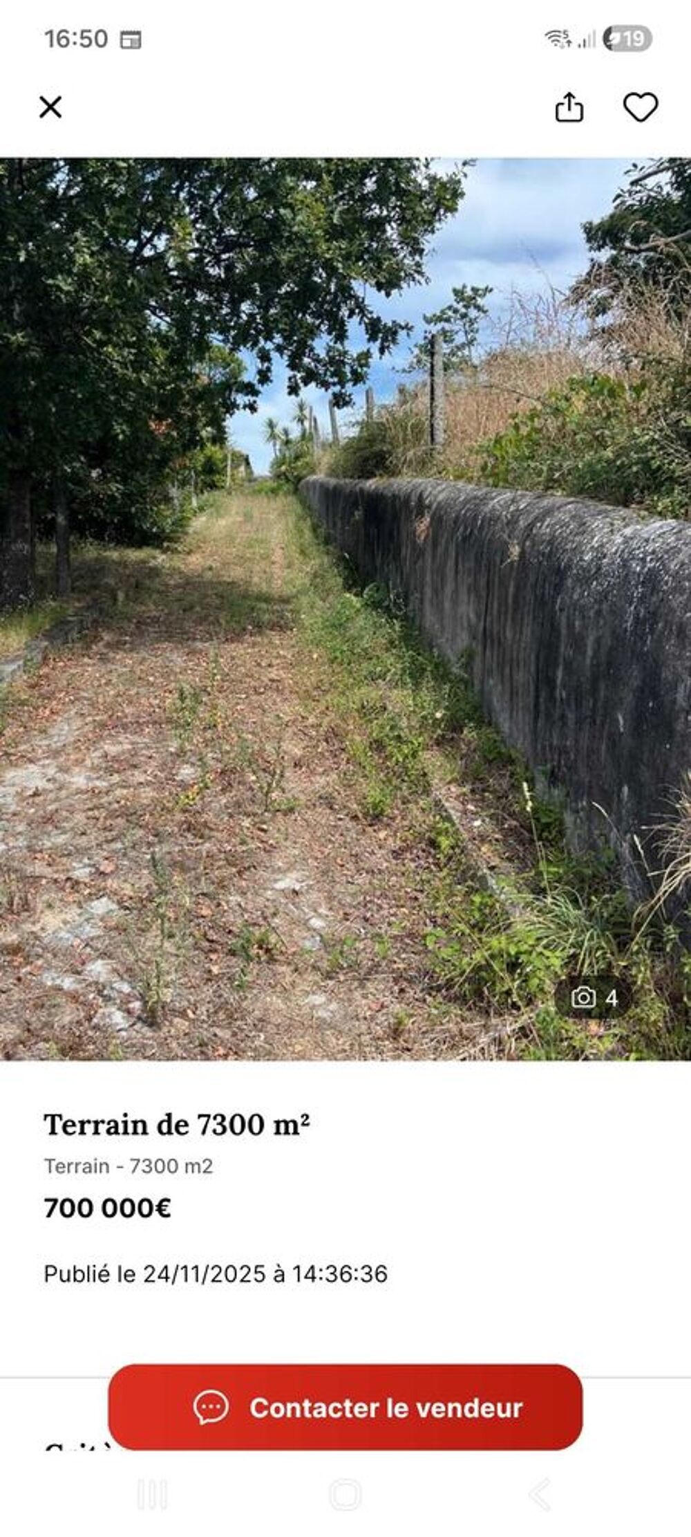 Vente Terrain Terrain de 7300 m² Porto