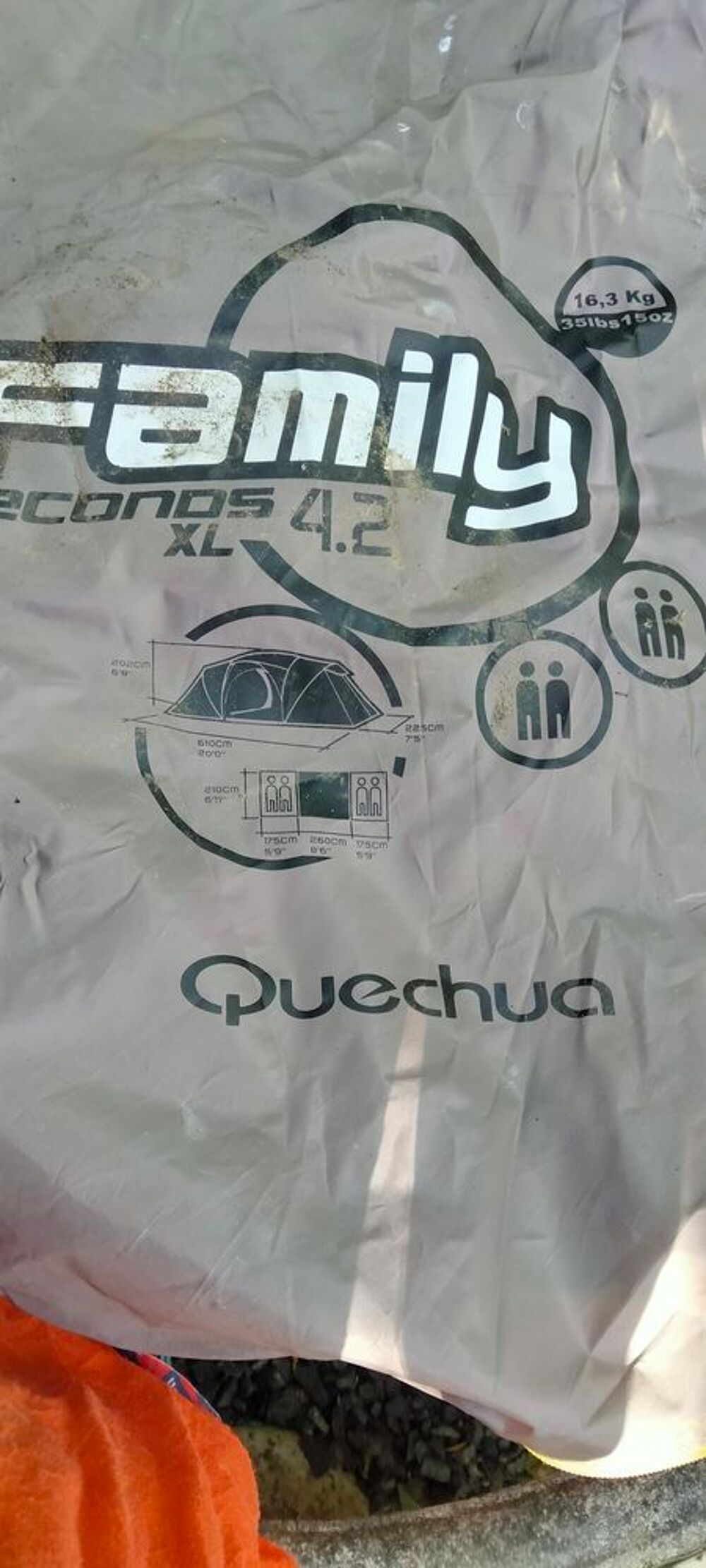 Tente Quechua Jardin