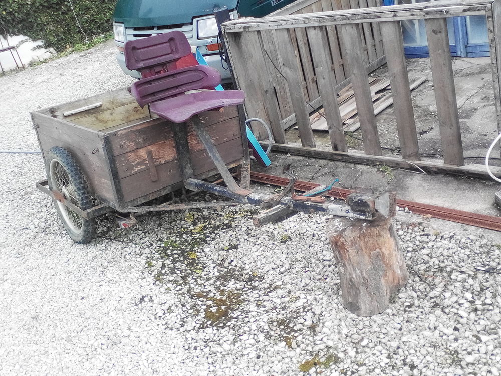 remorque / charrette motoculteur Jardin