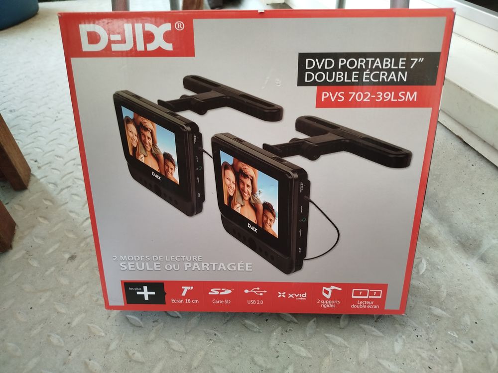 Lecteur DVD portable D-JIX Photos/Video/TV
