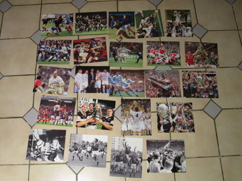 lot 16 fiches rugby internationnal LOMU- PORTA-BLANCO-PELOUS 15 Villepinte (93)