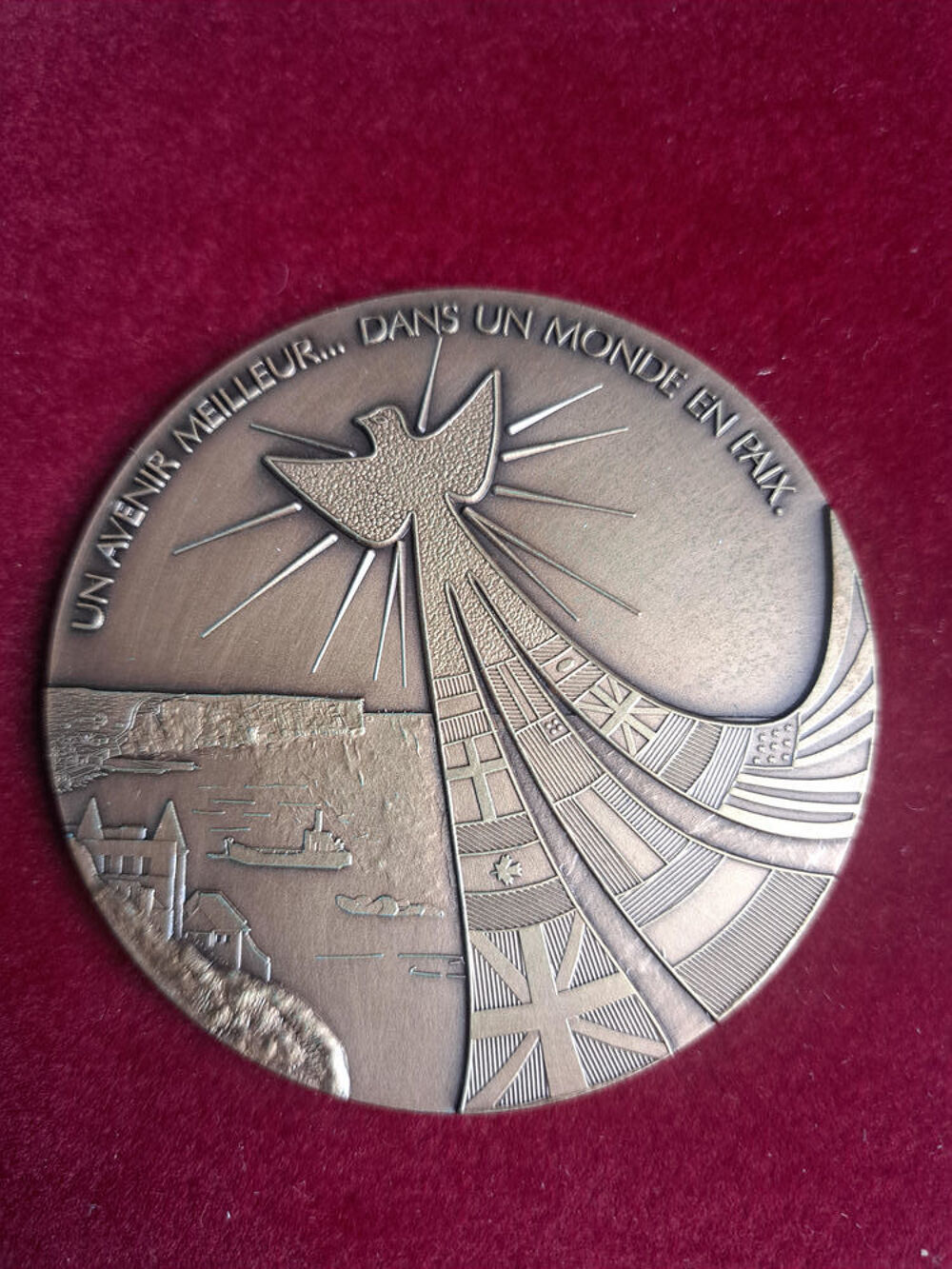 1999 m&eacute;daille D-Day en bronze 