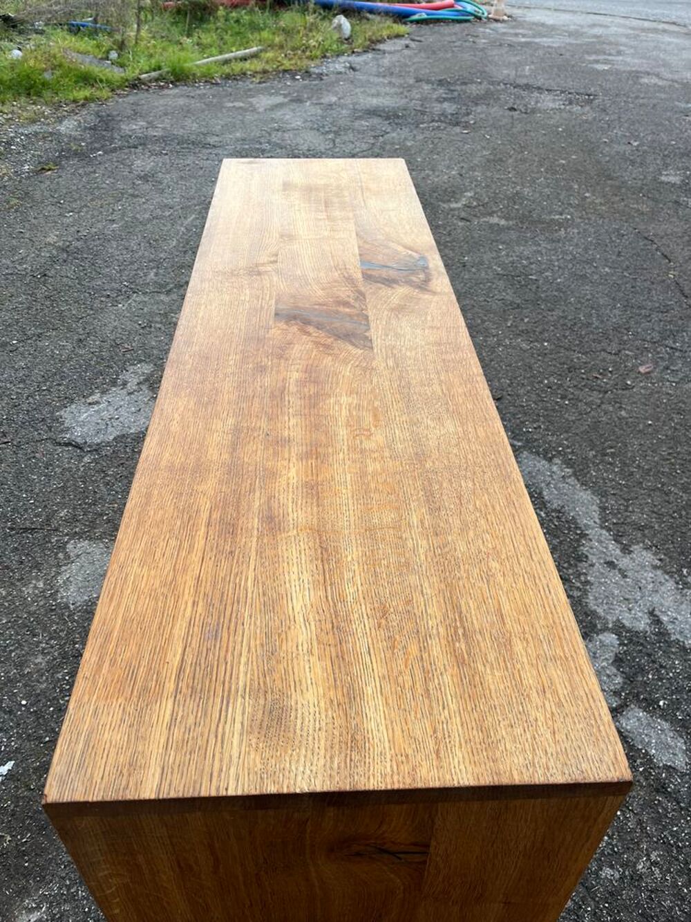 superbe console en ch&ecirc;ne massif Meubles