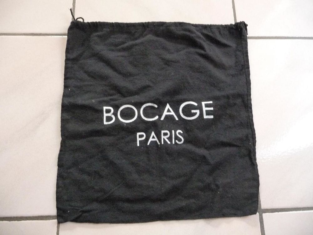 Ballerines marron T. 37 marque BOCAGE et sac de transport Chaussures