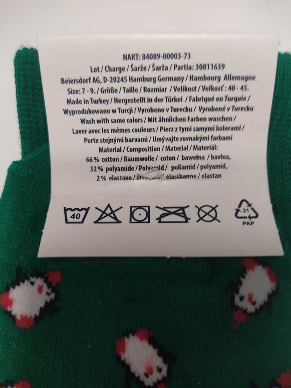 chaussettes NIVEA MAN Vêtements