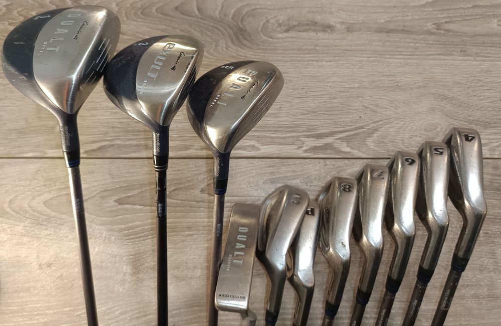 S&eacute;rie de Golf Compl&egrave;te Inesis Dualt en Graphite pour Homme Sports