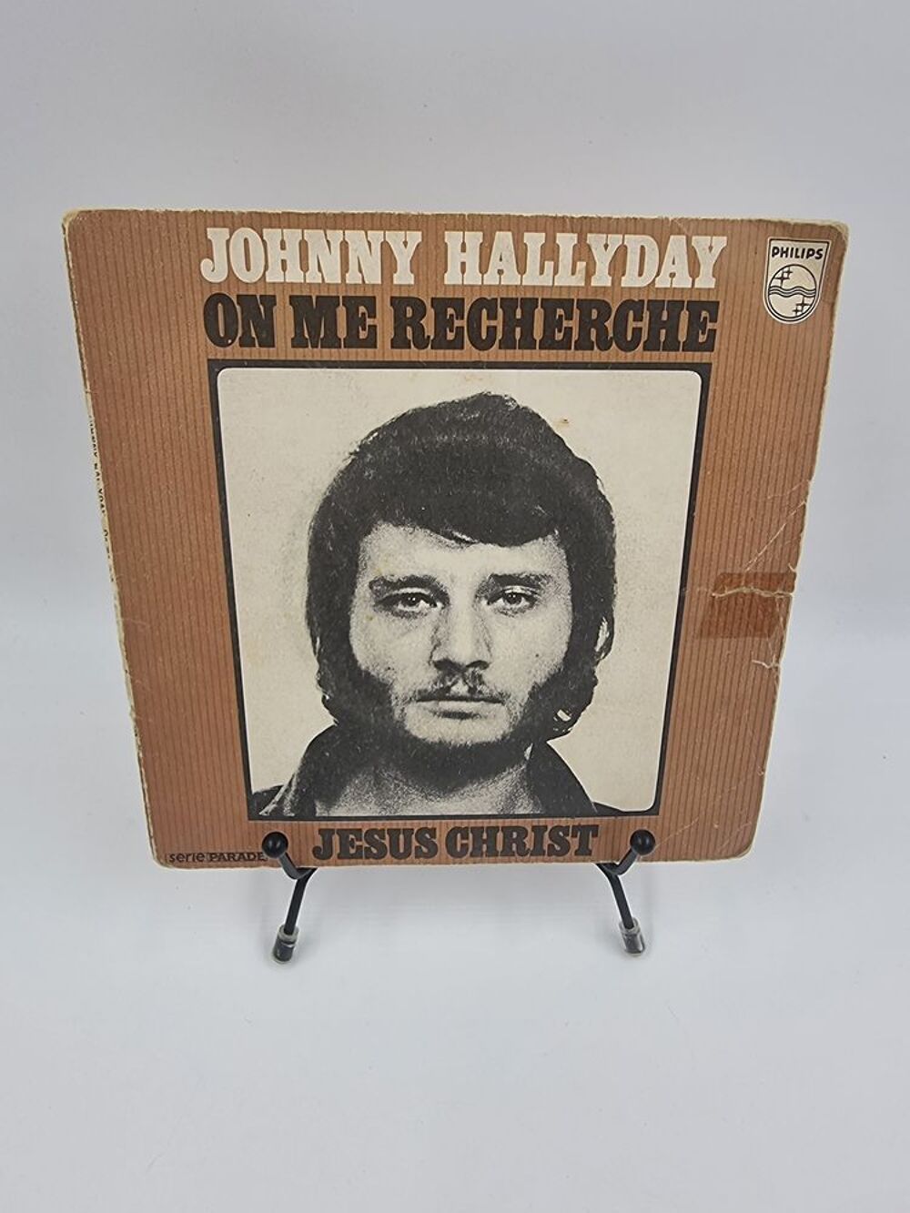 Vinyle 45 tours Johnny Hallyday : On me Recherche / J&eacute;sus... CD et vinyles