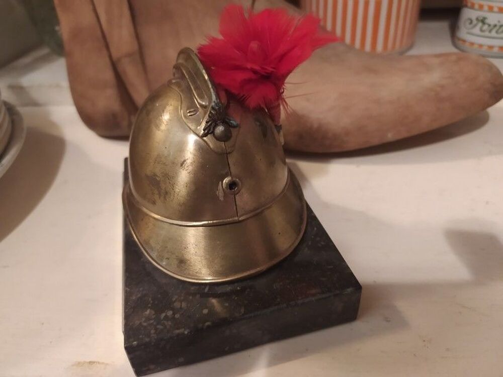 Casque Pompier Presse Papier Sapeurs-Pompiers Indre et Loire 