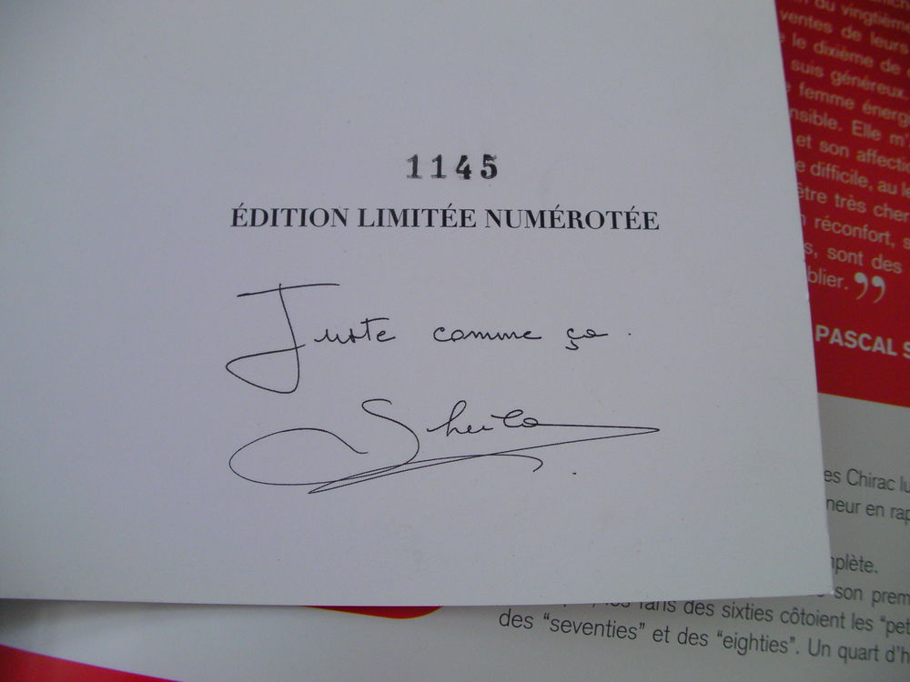  COFFRET SHEILA int&eacute;grale 18CD/366 titres - 2006 CD et vinyles