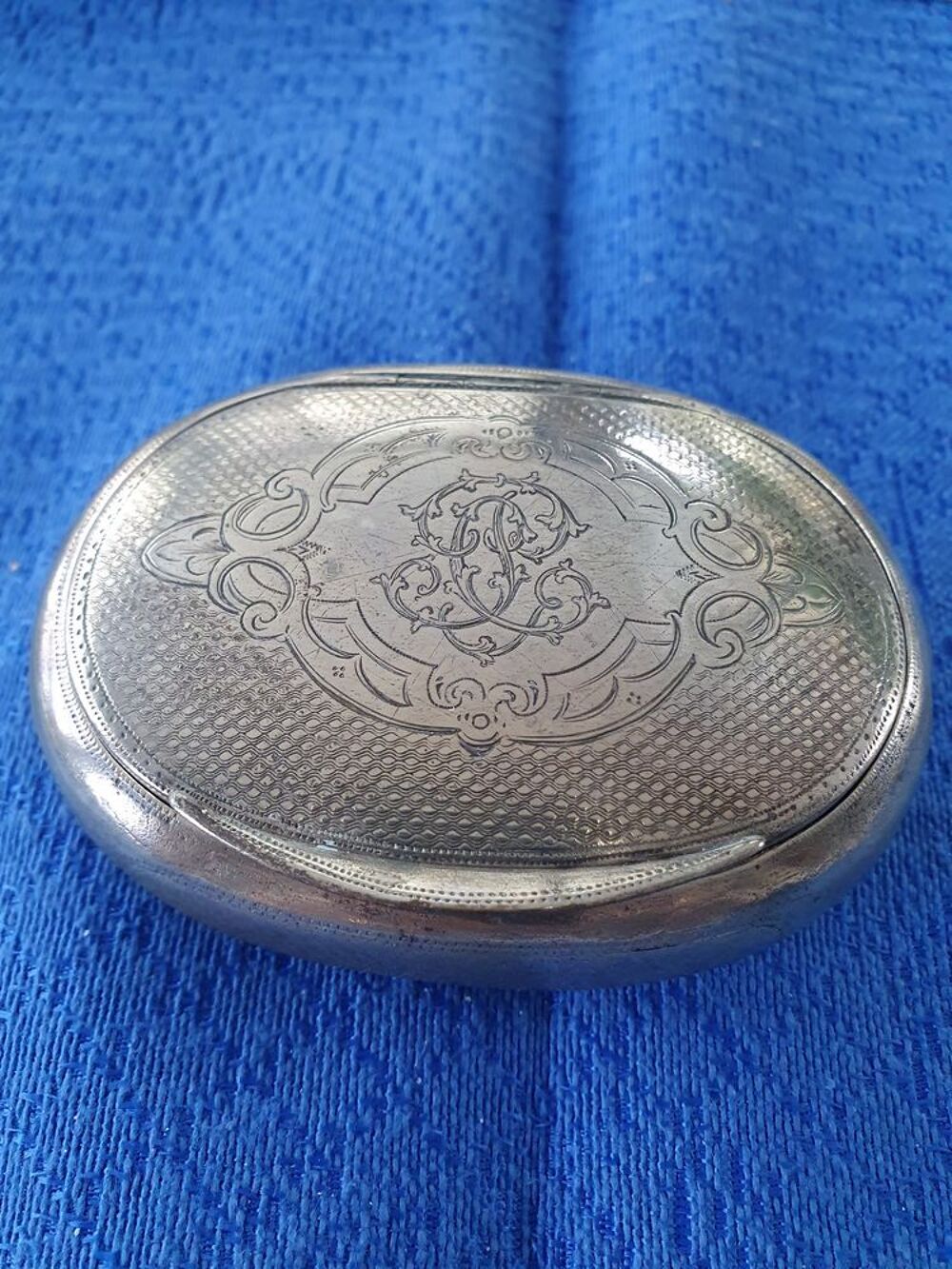 TABATIERE ANCIENNE ARGENT MASSIF 