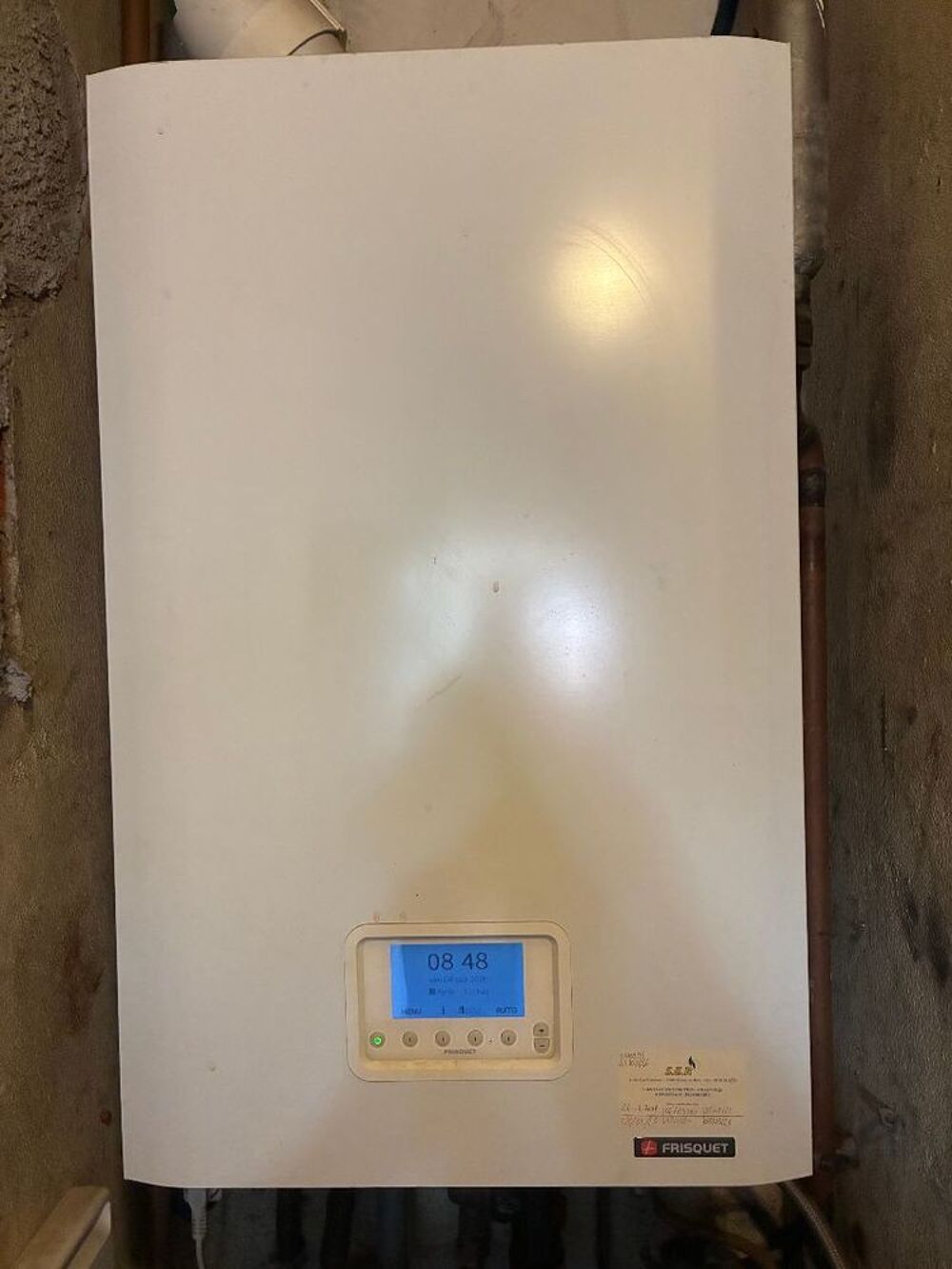 Chaudi&egrave;re gaz &agrave; condensation Frisquet Bricolage