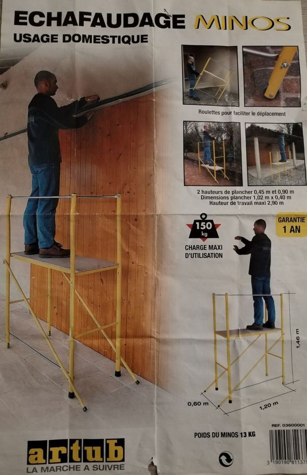 Echafaudage &agrave; usage domestique Bricolage