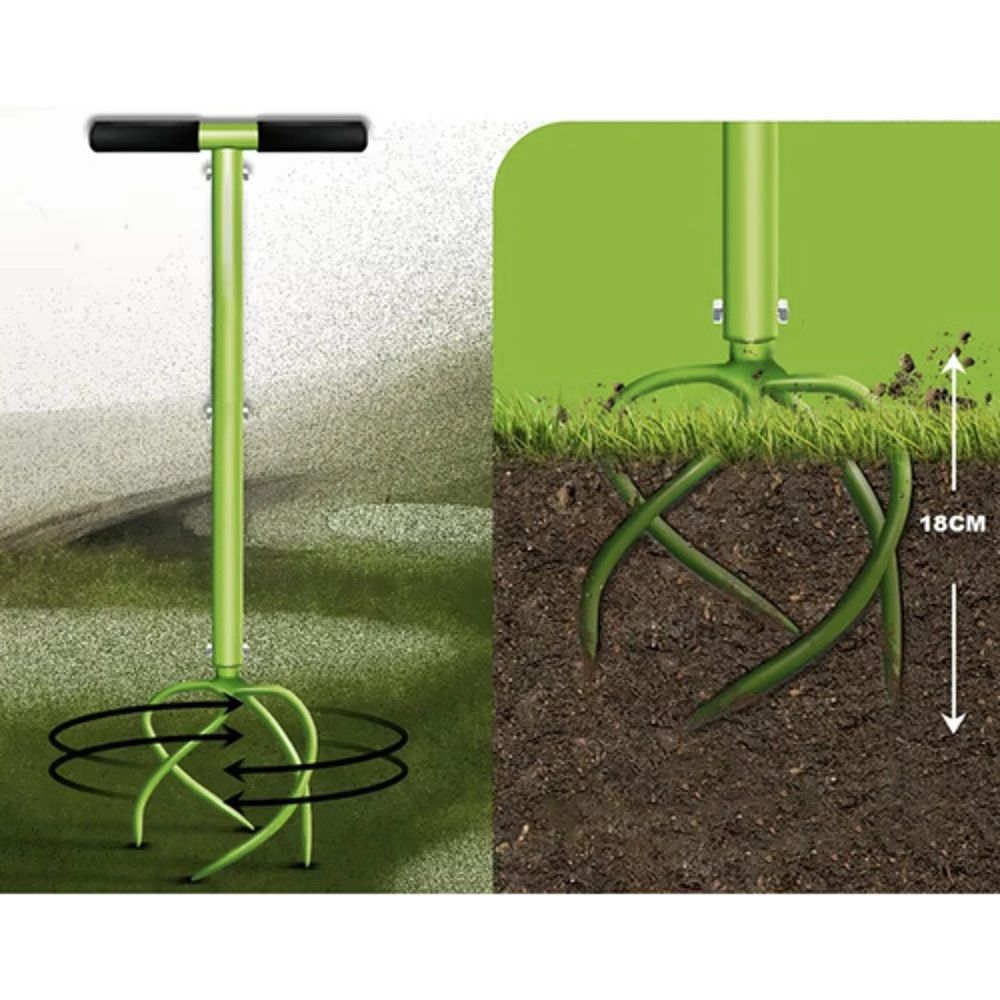 Cultivateur manuel pour ameublir et a&eacute;rer le sol Jardin