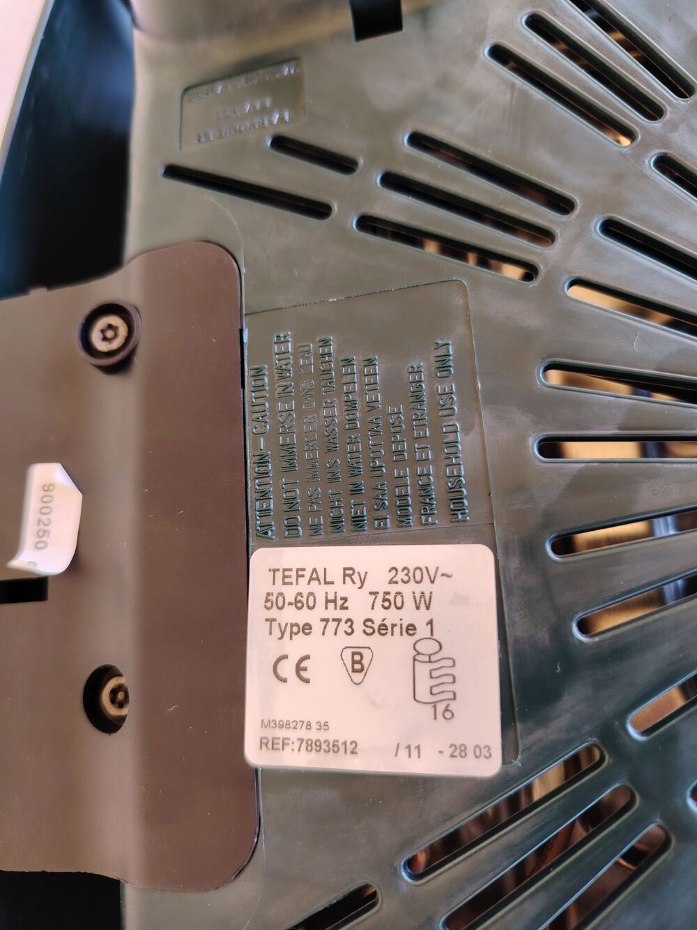 Pierrade TEFAL
Electroménager