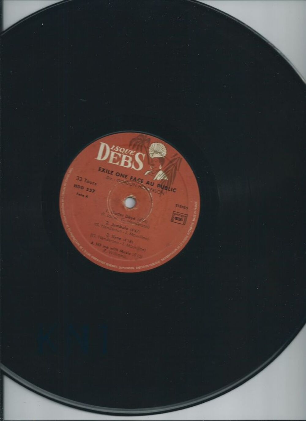 Vinyle 33 T antillais Exile one CD et vinyles