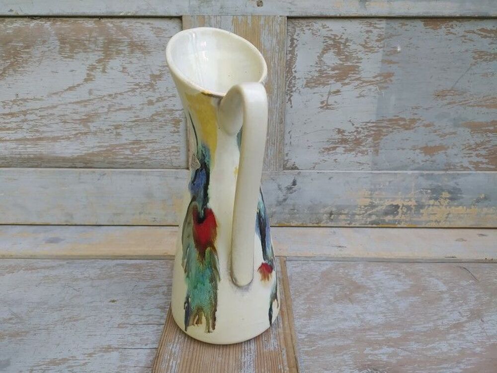 Vase Pichet C&eacute;ramique Vintage Jasba West Germany Décoration