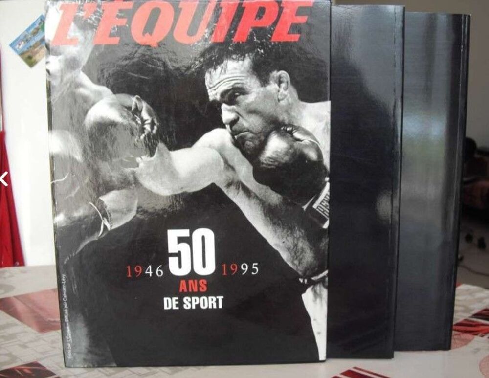 L'Equipe 50 ans de Sport (1946 &agrave; 1995) (Coffret 2 livres) Livres et BD