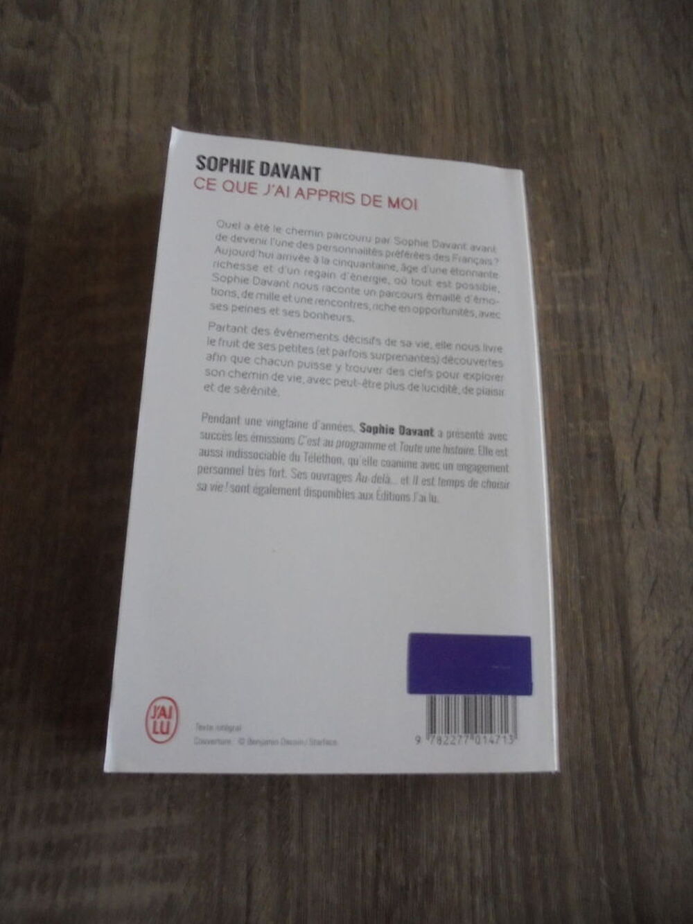 Ce que j'ai appris de moi (102) Livres et BD