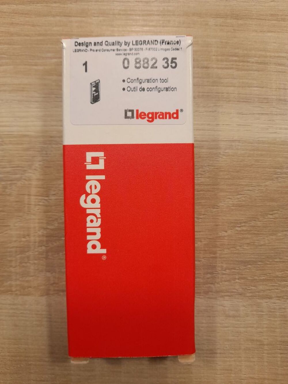 Configurateur de r&eacute;glage LEGRAND pour d&eacute;tecteur EC02 Bricolage