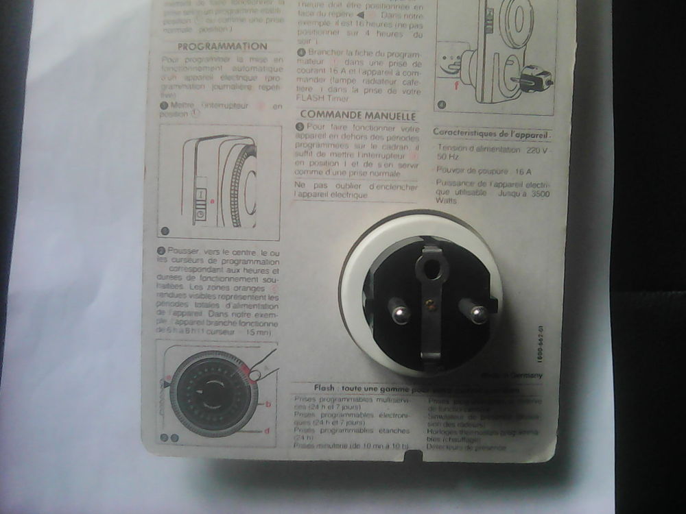 Programmateur neuf marque Flash Bricolage