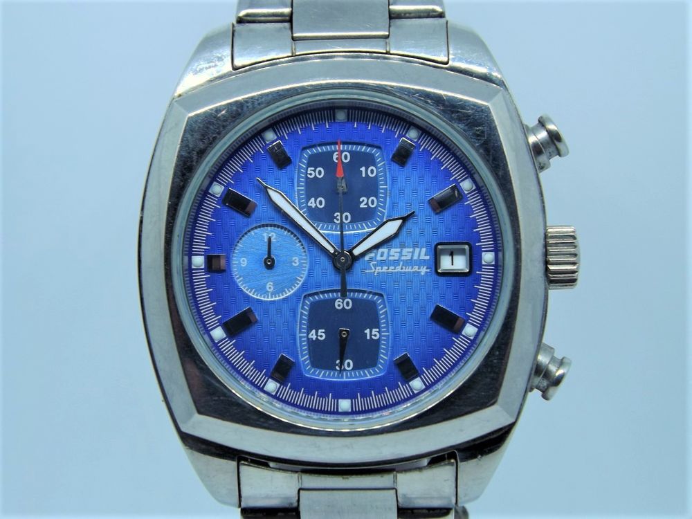 Rare montre chronographe Fossil Arkitekt Speedway FS-2893 Bijoux et montres