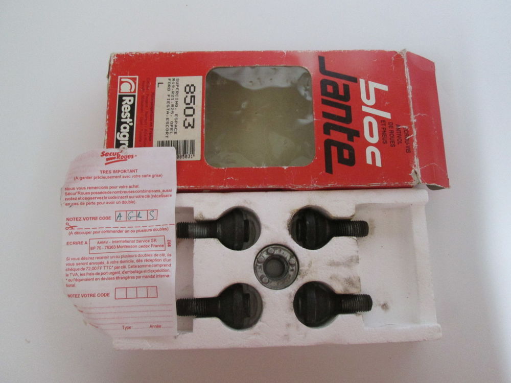 Antivol de roues et pneus, bloc jante RESTAGRAF n&deg;8503 Bricolage