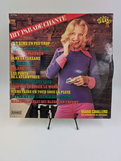 Vinyle 33 tours Hit Parade chante (Je t'Aime un peu Trop..) 1 Vulbens (74)