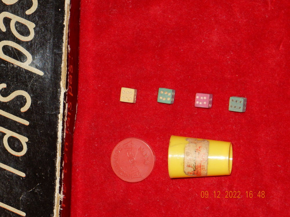 jeu de d&eacute;s 