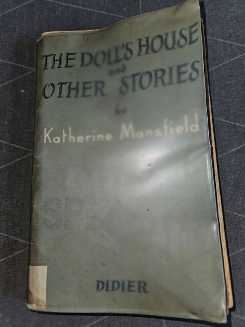EN ANGLAIS Vieux livre de K.Mansfield 1951 0 Villars (42)