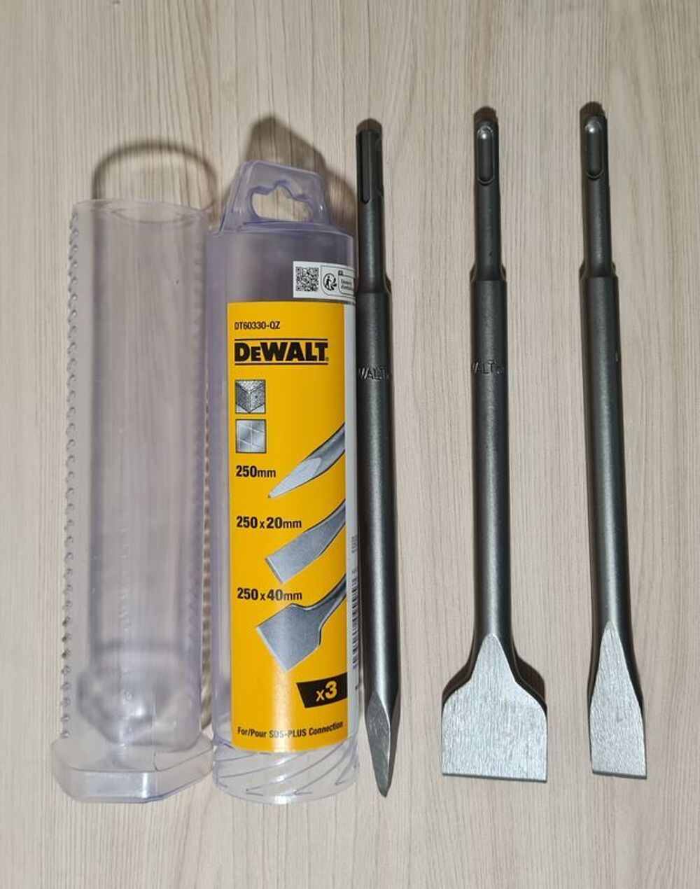Jeu burin dewalt 3 pi&egrave;ces Bricolage