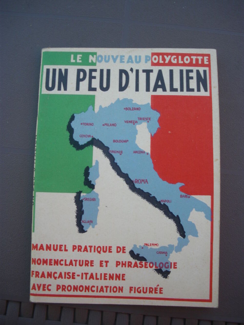 Manuel le nouveau Polyglotte un peu d'italien Livres et BD